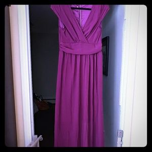 Plum Gown